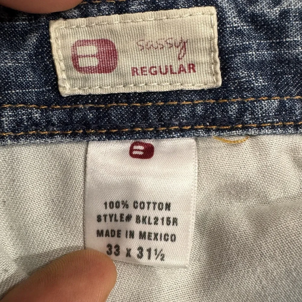 Buckle tag says